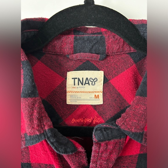TNA Buffalo Plaid Flannel - Picture 2 of 3